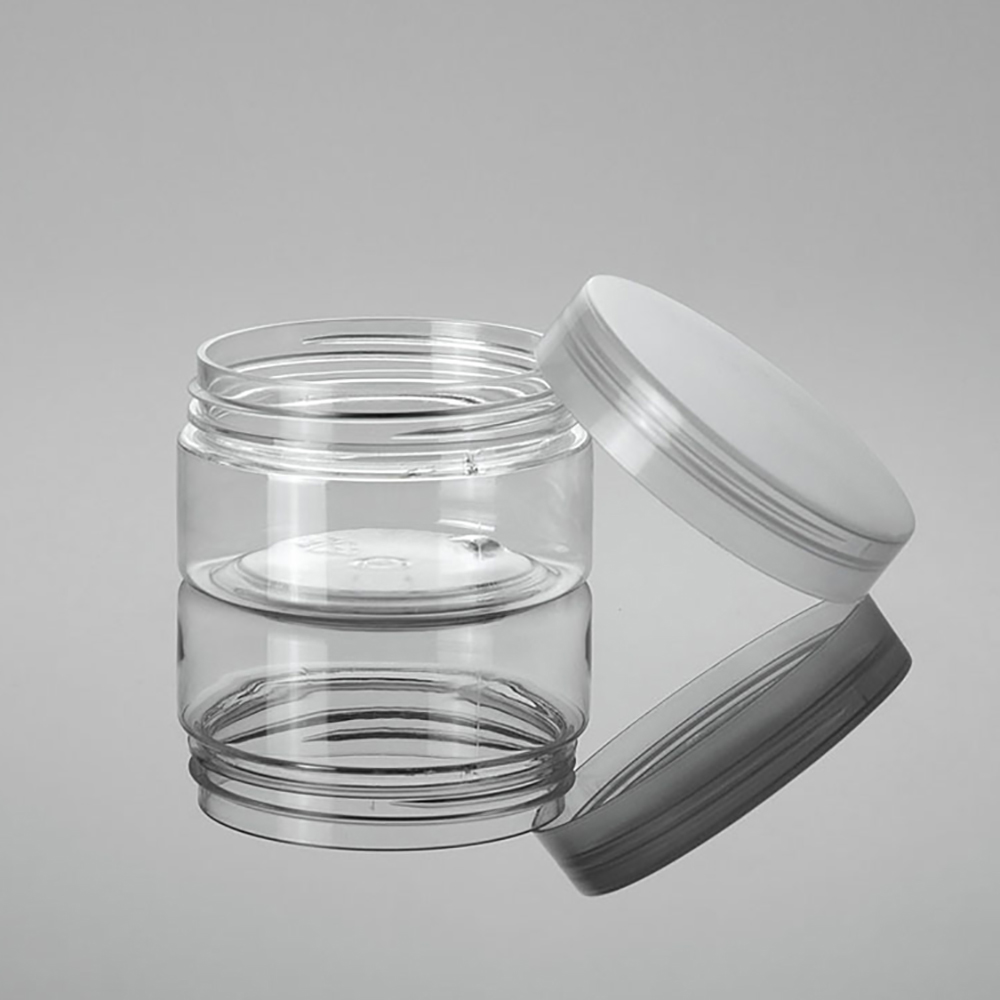 50g 100g 120g 150g 200g with Screw Cap,Clear Plastic PETJ67 Cream Jar