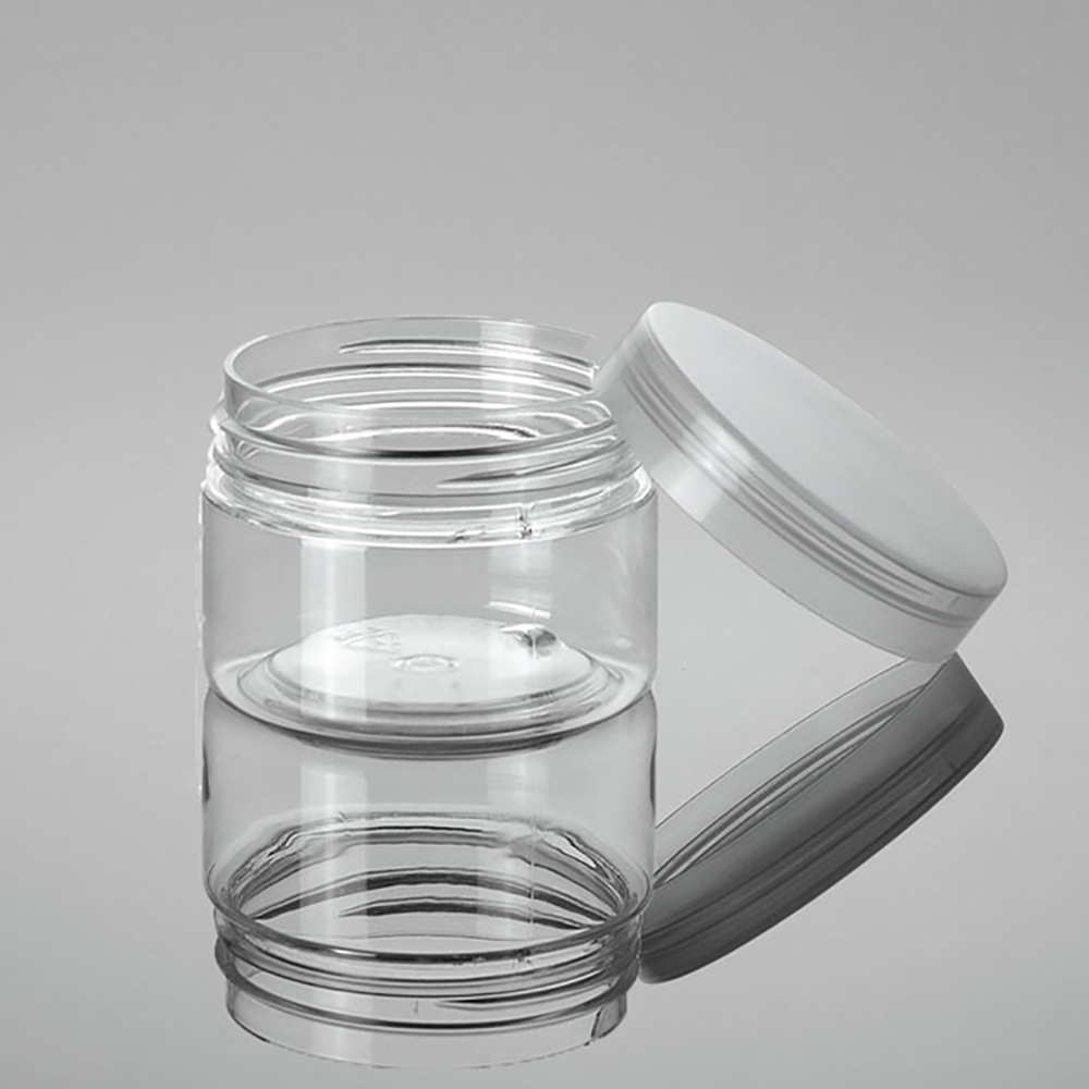 50g 100g 120g 150g 200g with Screw Cap,Clear Plastic PETJ67 Cream Jar