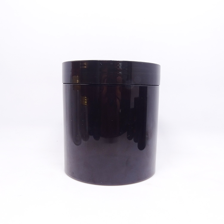 50g 100g 150g 200g 250g 500g 1000g black matte plastic canning pet jar for cosmetic cream