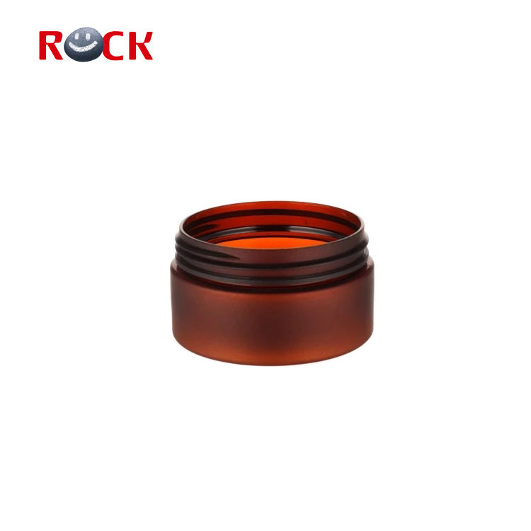 50g/100g/150g/200g/250g PET brown cream jar