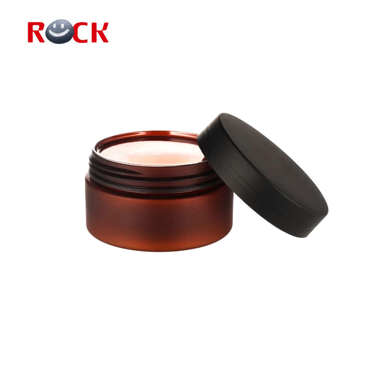 50g/100g/150g/200g/250g PET brown cream jar