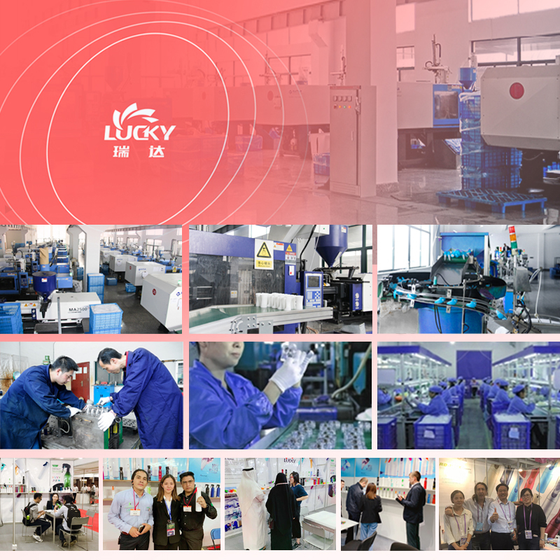 50g 100g 200g Empty Plastic Cosmetic Cream Skin Care Jar for personal care RD-925