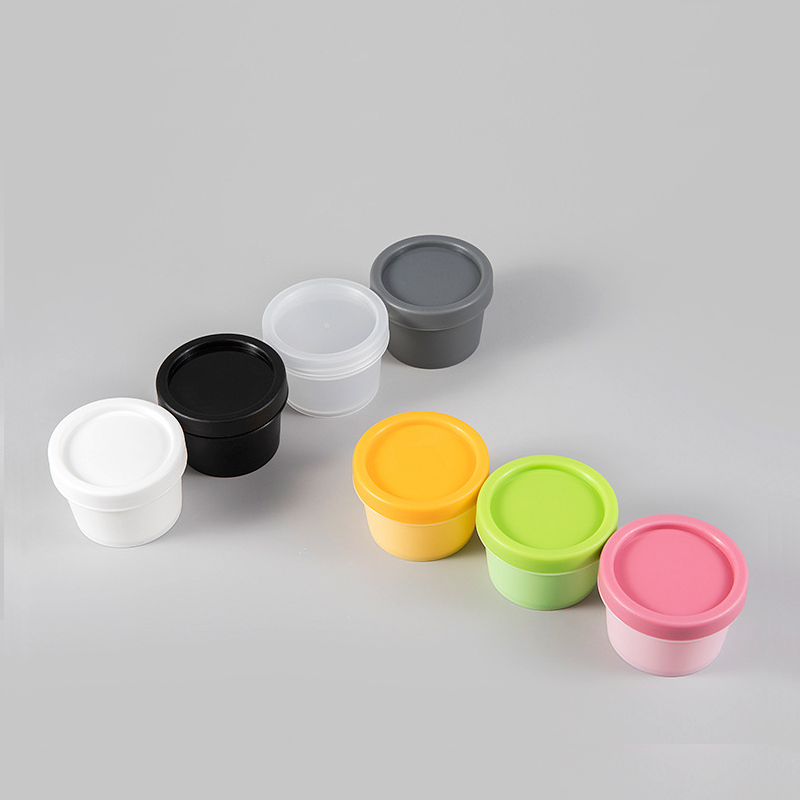 50g 100g 200g colorful mask bucket bottle cream jars plastic PP containers cosmetic jar