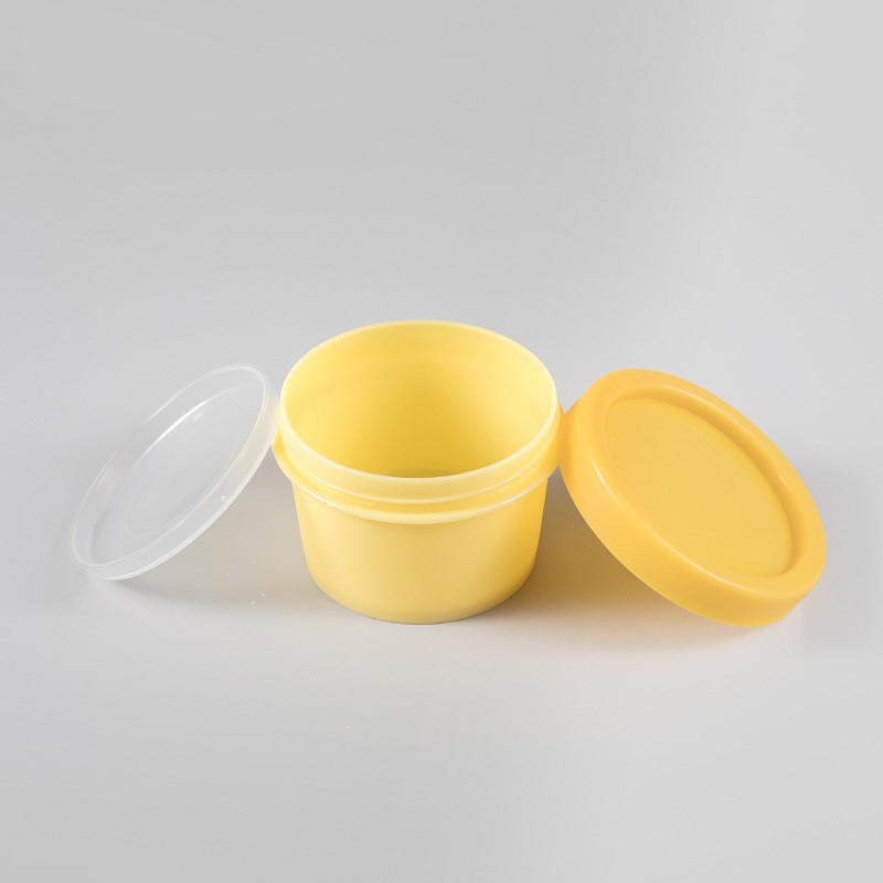 50g 100g 200g cosmetic container makeup skin care sample jar PS clear plastic jar
