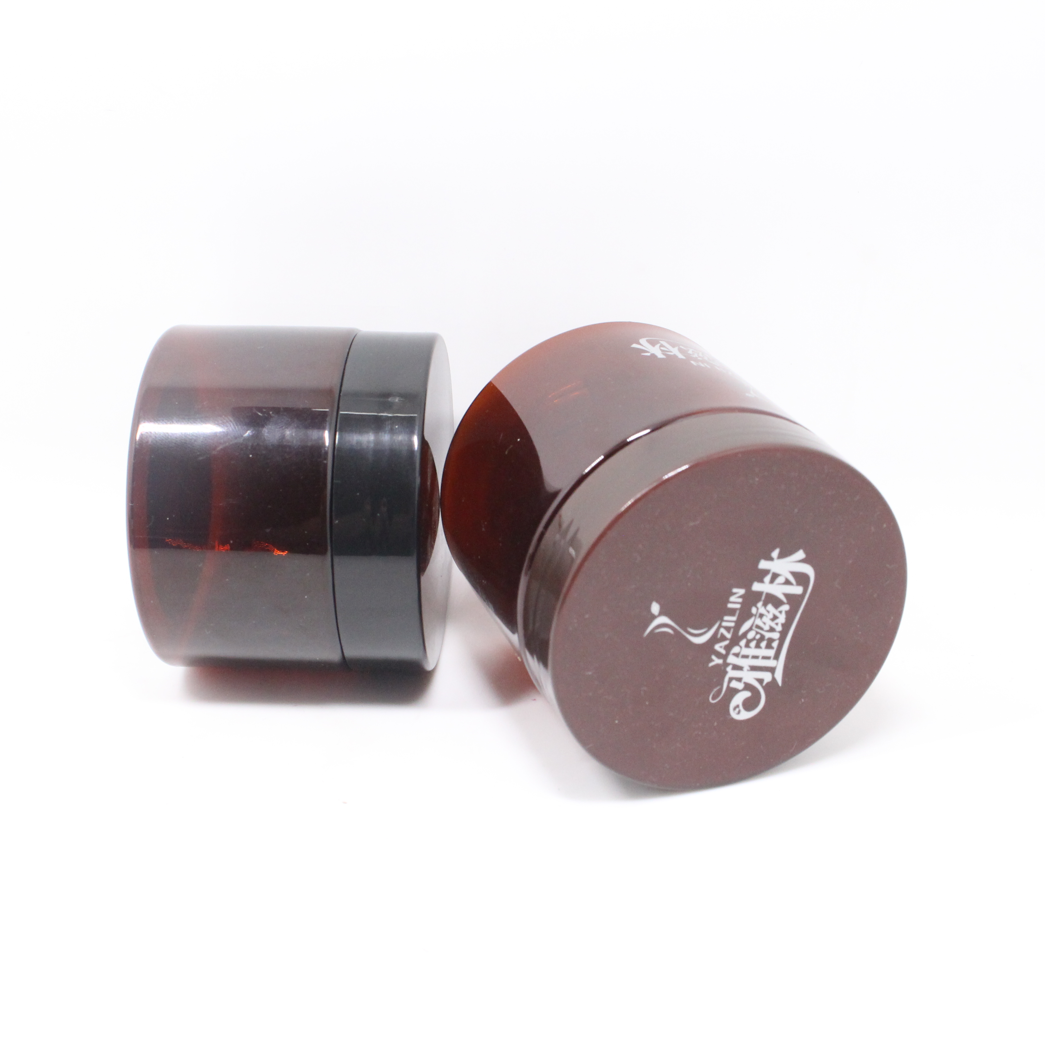 50g 100g 200g frosted transparent bath salt scrub jar,coffee scrub container, pet plastic spice jars