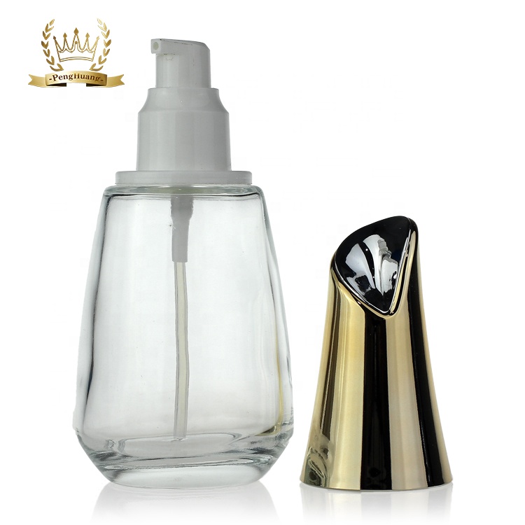 50g 100g 50ml 120ml 150ml Skincare Cosmetic Bottle Packaging Container Manufacturer Wholesale Glass PUMP Sprayer,cap and Pump
