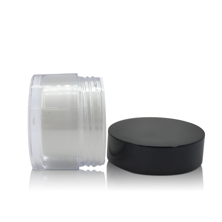 50g 100g Cosmetic Packaging Round Double Wall Acrylic Cream Jar