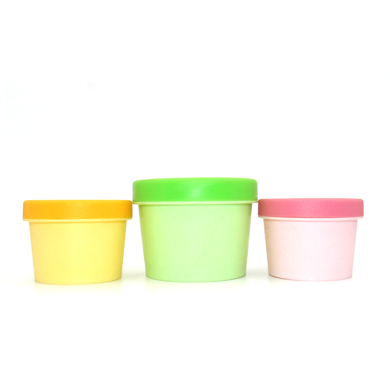 50g 100g colorful pp straight barrel face cream bottle hand cream body cream bottle