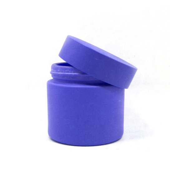 50g 100g customized color ceramic cosmetic packaging white porcelain jar