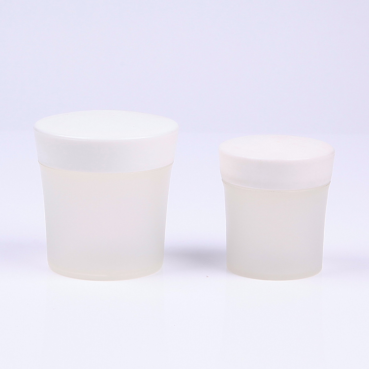 50g 100g ice cream shaped cream jar customized color high quality hot sale plastic packaging jar
