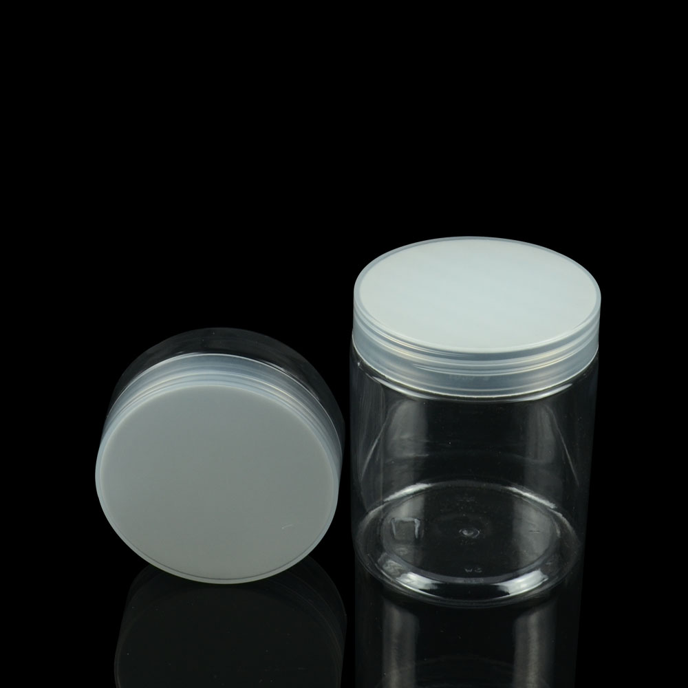 50g 120g 150g 200g 250g 300g 500g thick wall high clear PET jar for cosmetic cream