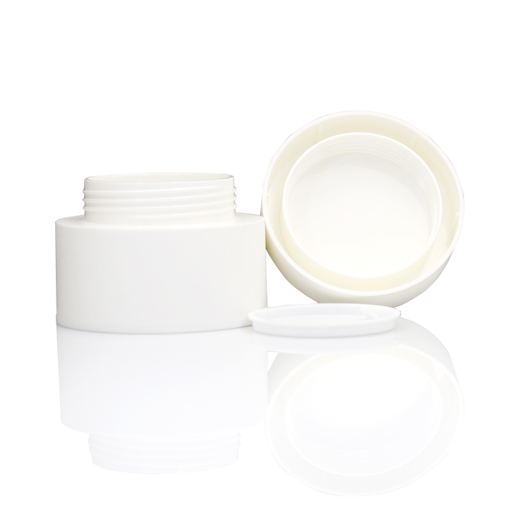 50g 1oz plastic frost cosmetic frosted jars and jar for cream skincare