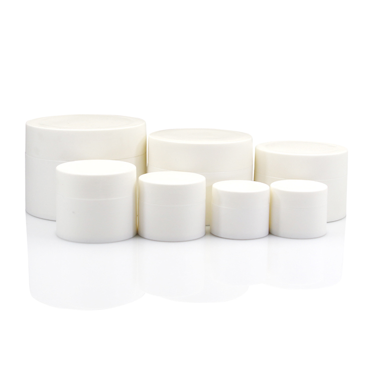 50g 1oz plastic frost cosmetic frosted jars and jar for cream skincare