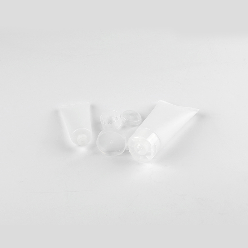 50g 30ml Empty matte Clear flip cover Plastic bottle Hand cream soft tube Facial cleanser Squeeze tube