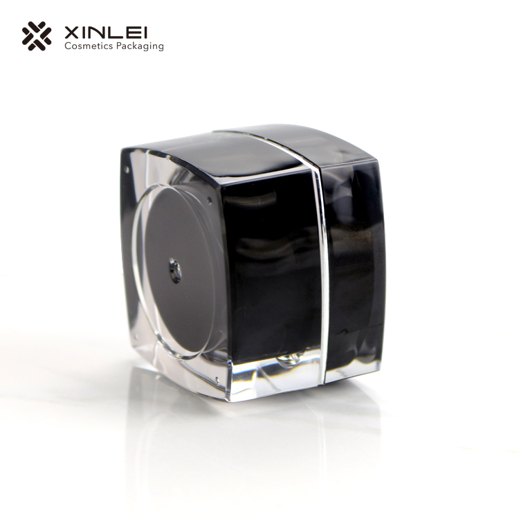 50g 50ml 1.7oz Cosmetic luxury skin care packaging moisturiser plastic container cosmetic jars for cream and lotion