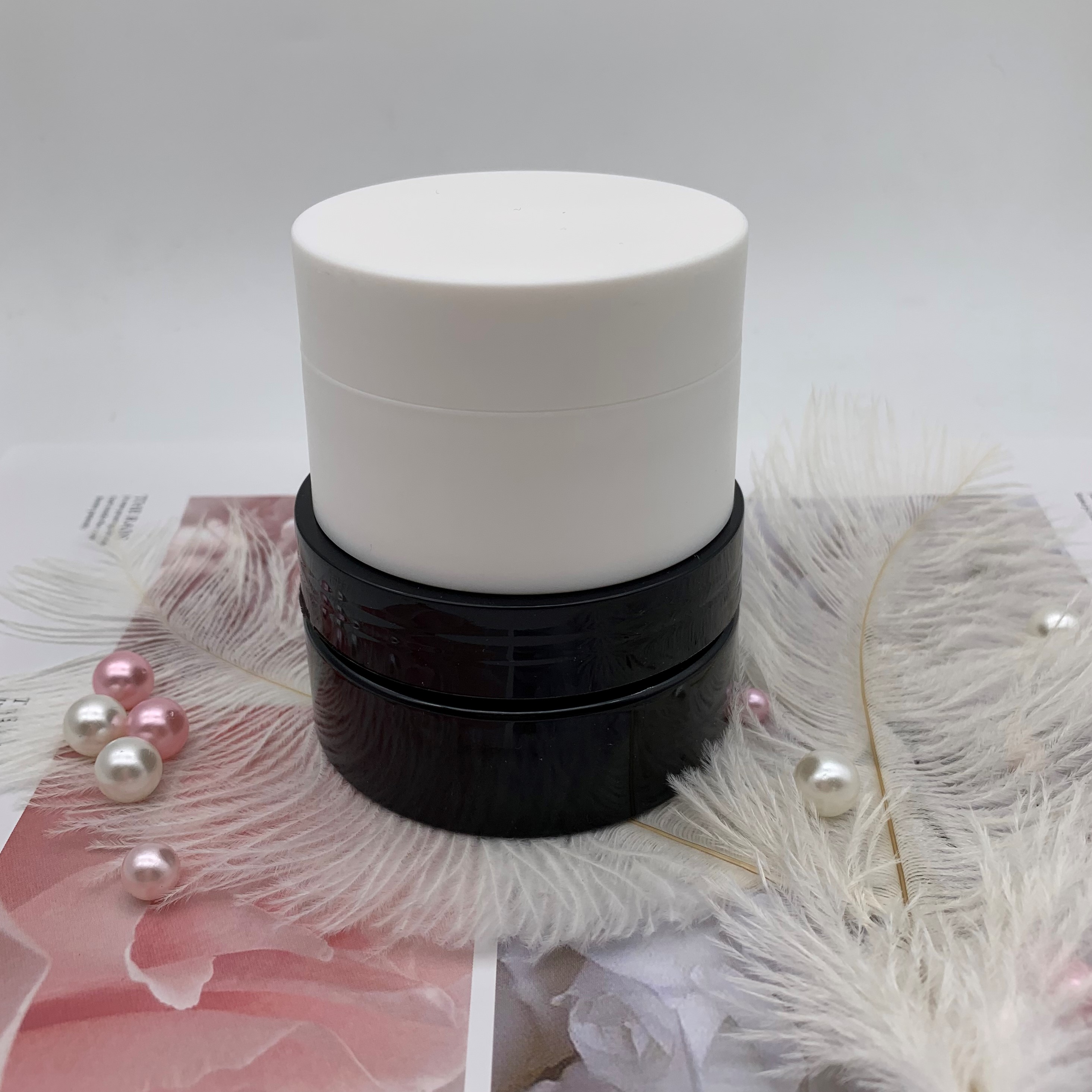 50g 80g 100g Plastic Cream Jar PP PET Plastic Jar Skin Care Cream Jar