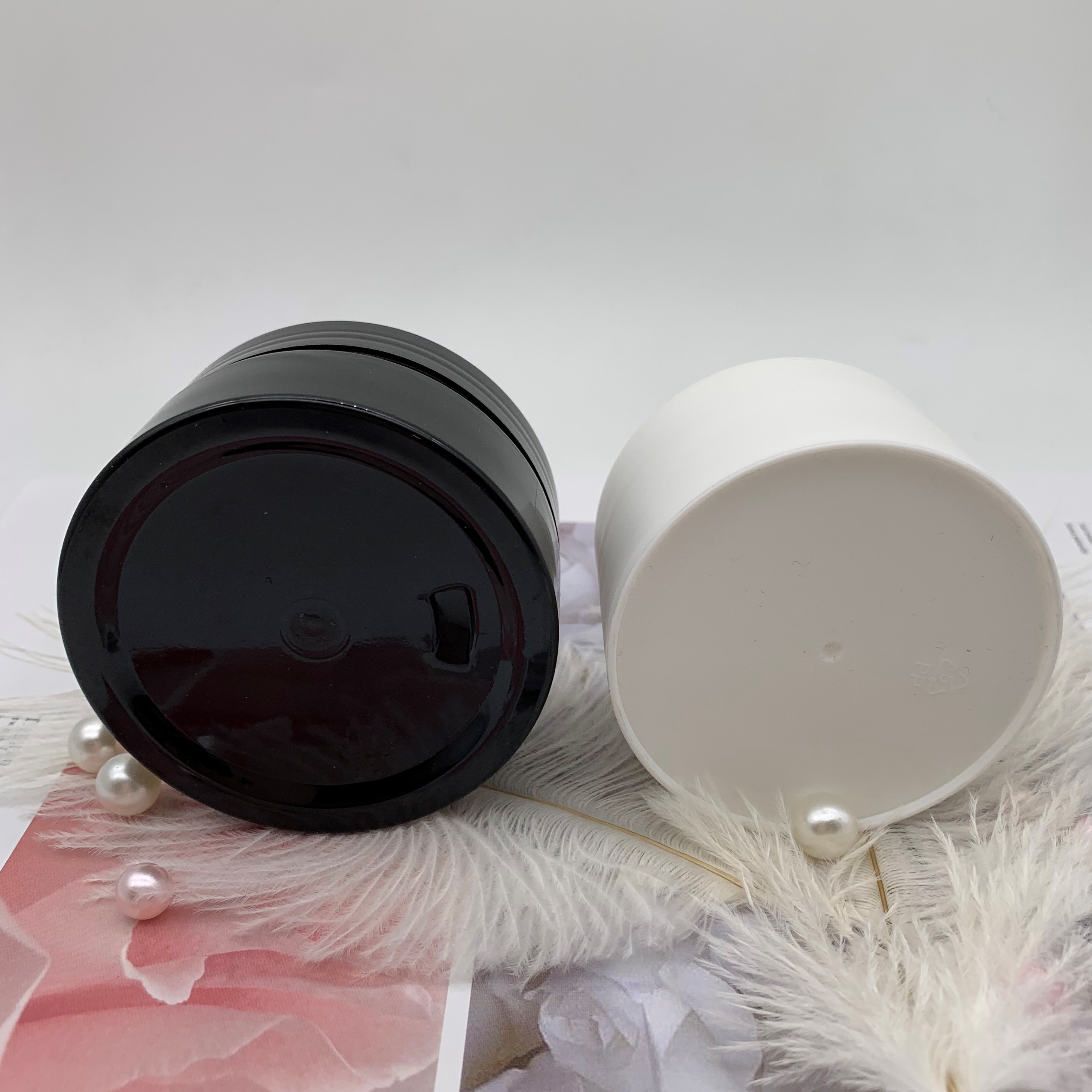 50g 80g 100g Plastic Cream Jar PP PET Plastic Jar Skin Care Cream Jar