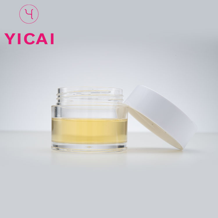 50g Clear Plastic Cosmetic Lotion And Screw Top Lids Cream Empty PETG Jar