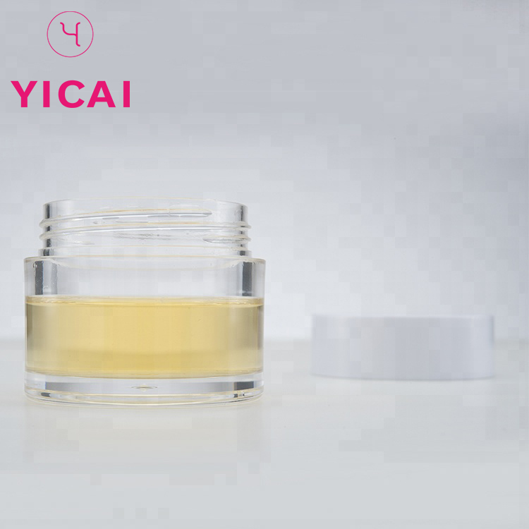 50g Clear Plastic Cosmetic Lotion And Screw Top Lids Cream Empty PETG Jar