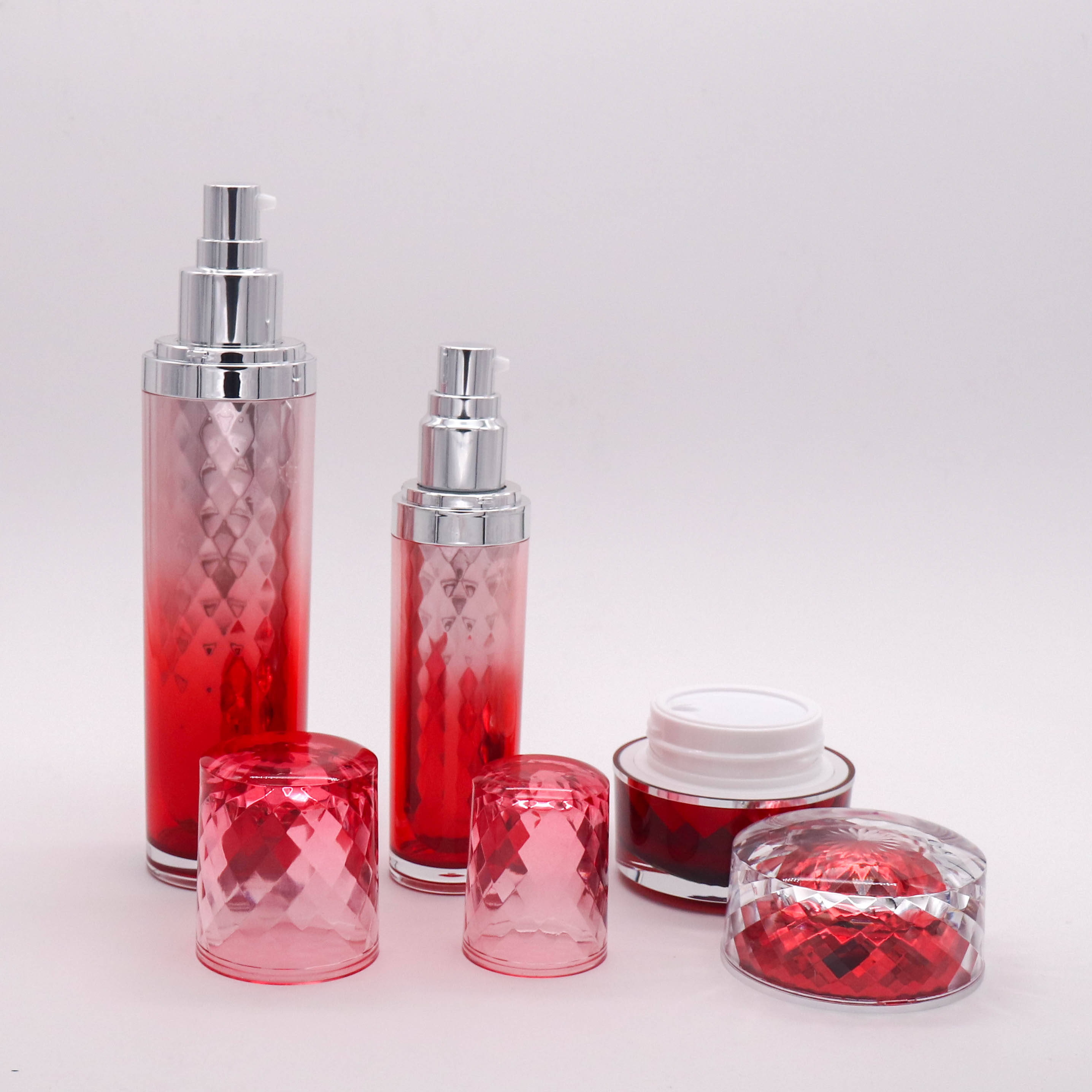 50g Cosmetic Containers Round Shape Acrylic Jar Body Cream container