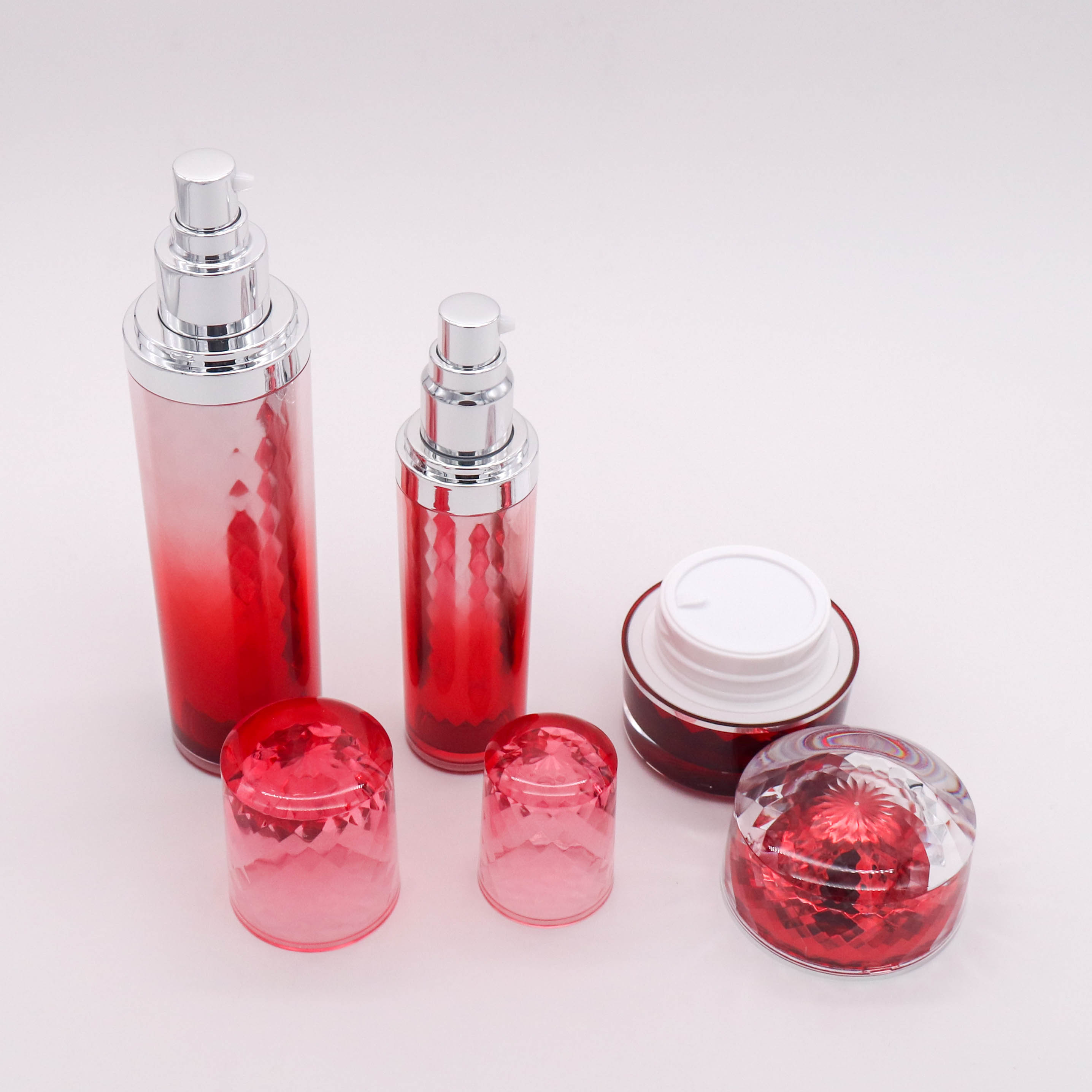 50g Cosmetic Containers Round Shape Acrylic Jar Body Cream container
