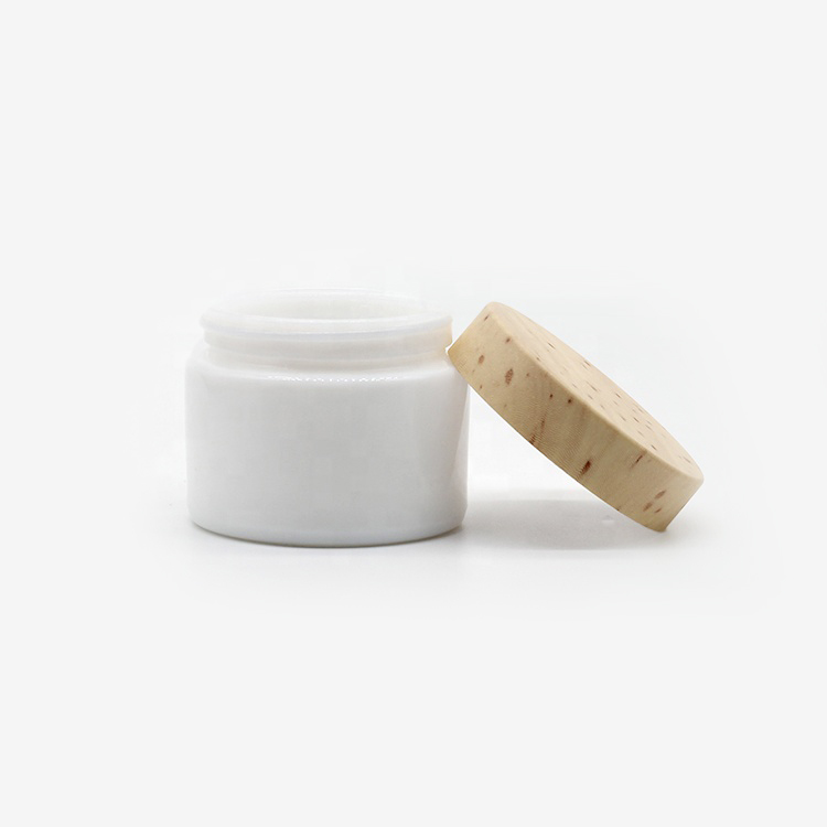 50g Cosmetic glass jars cream jars for skin care cream wide mouth jar made in china