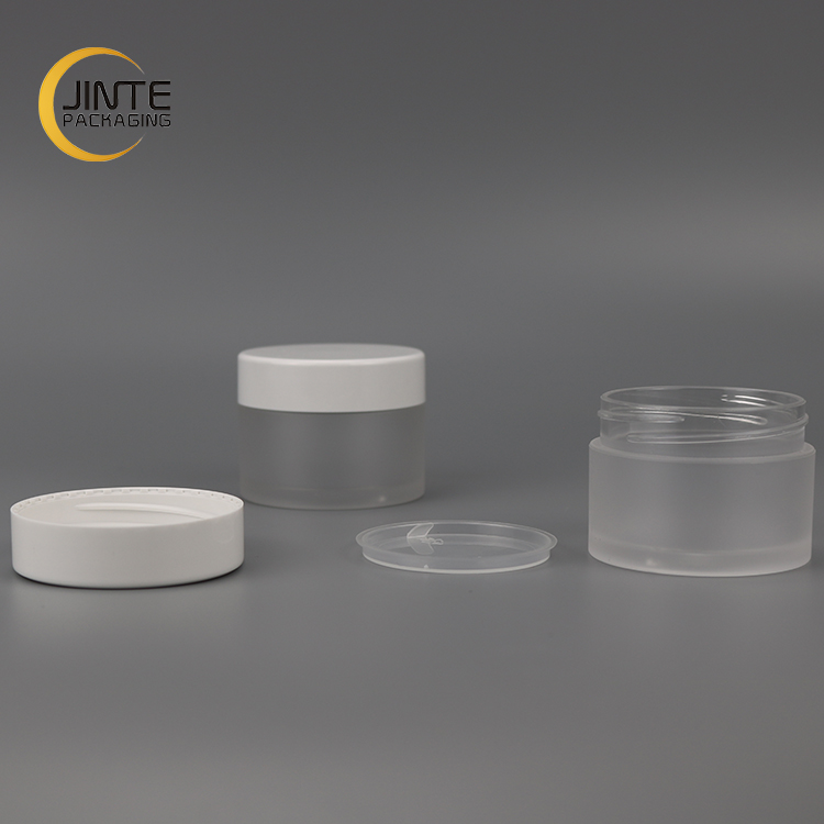 50g Frost PETG Cosmetic Jar For Skin Care