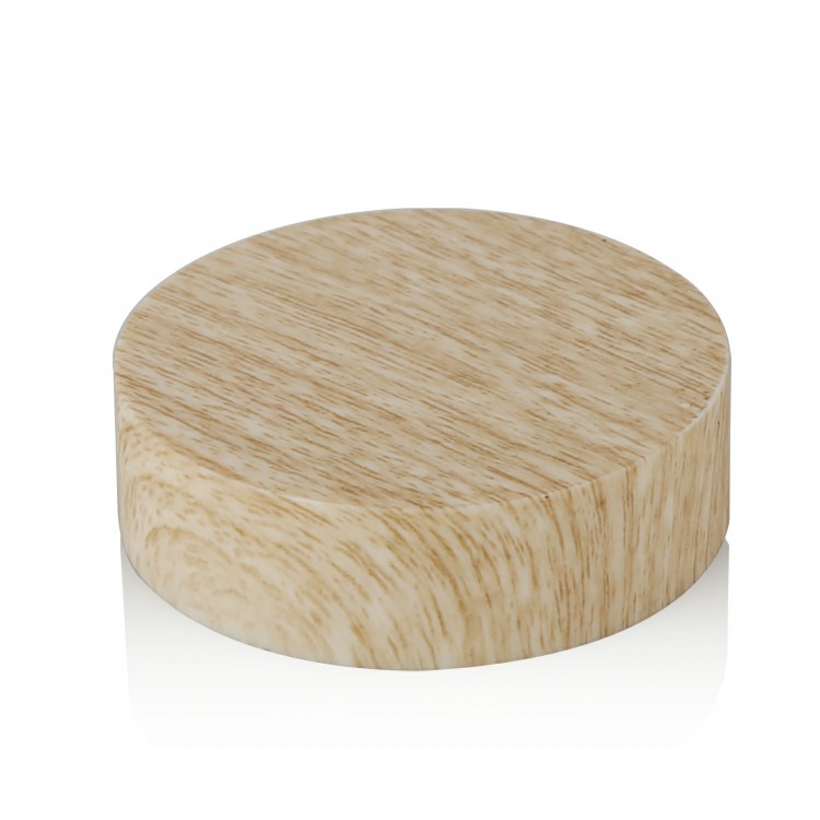 50g Frosted Wide Mouth Glass Bamboo Cosmetic Cream Jar