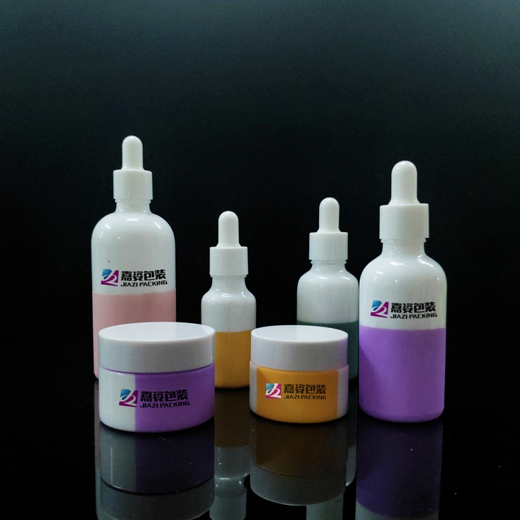 50g High Quality Cosmetic Eye Cream Emulsion Cream porcelain white glass jar