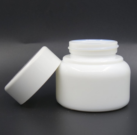 50g High Quality Cosmetic Porcelain White Glass Eye Cream Emulsion Cream Jar
