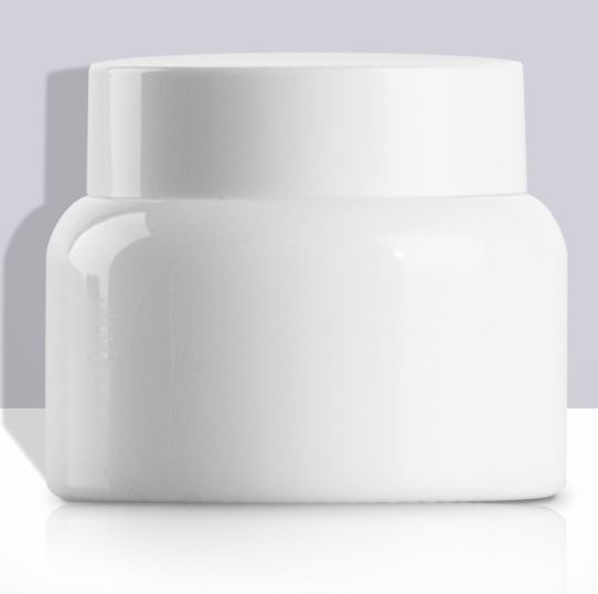 50g High Quality Cosmetic Porcelain White Glass Eye Cream Emulsion Cream Jar
