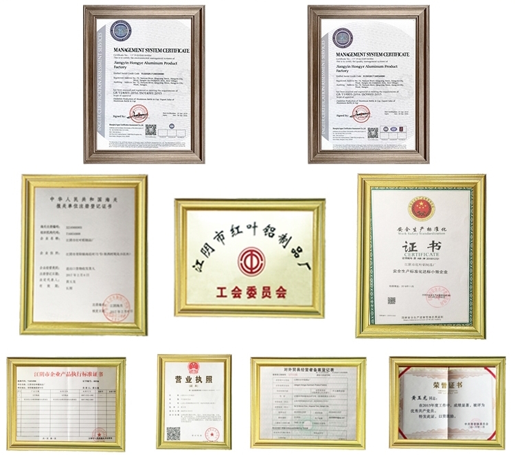 50g Metal Aluminum Small Empty Cosmetic Packaging Skin Care Glass Jars and Lids