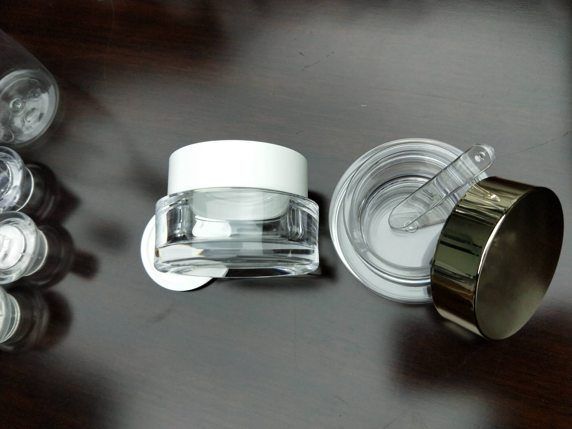 50g PETG skin care cream cosmetics jar
