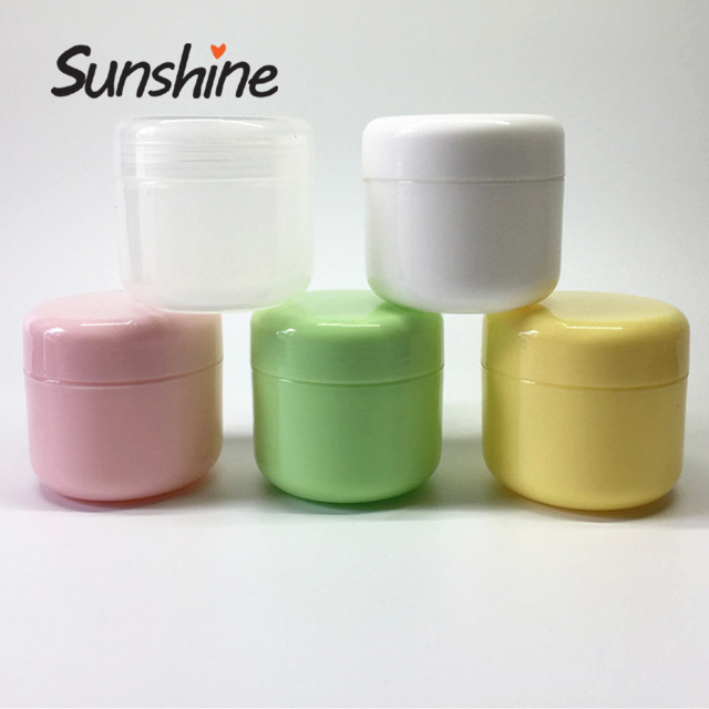 50g PP small cosmetics cream empty plastic jar