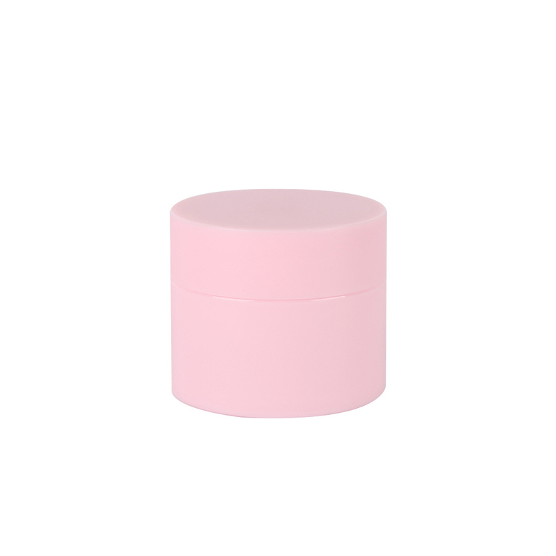 50g Pink PP Double-Wall luxurious Cream Jar for cosmetic packaging