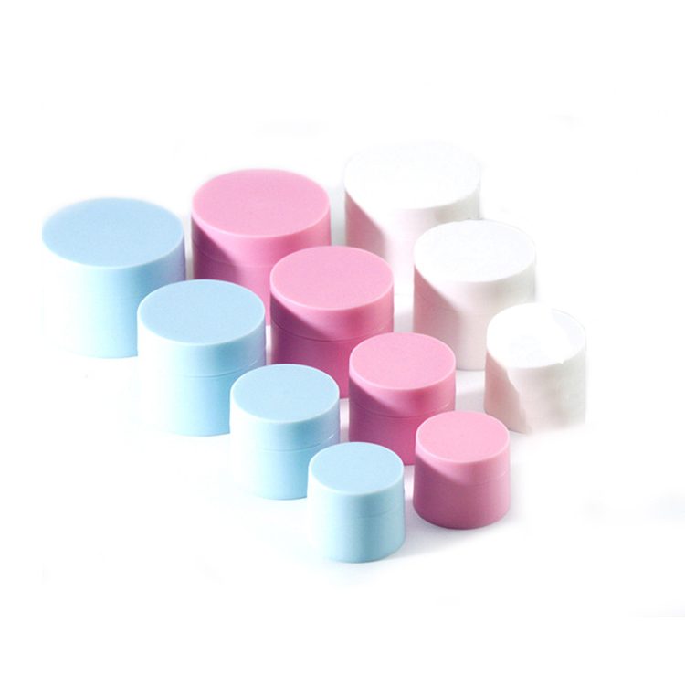 50g Pink PP Double-Wall luxurious Cream Jar for cosmetic packaging
