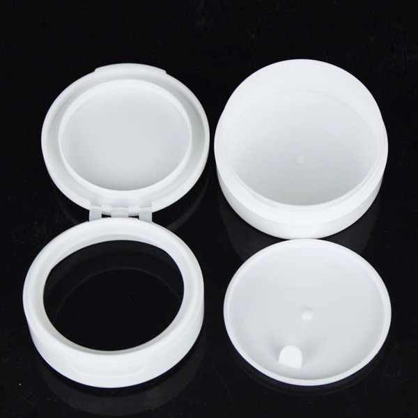 50g Plastic PP Tooth powder box, 50g loose powder jar, cosmetic cream container