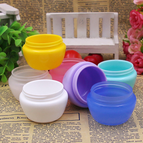 50g Plastic PP jar container with plastic lid cap,facial cream jar,Mushroom sample bottle