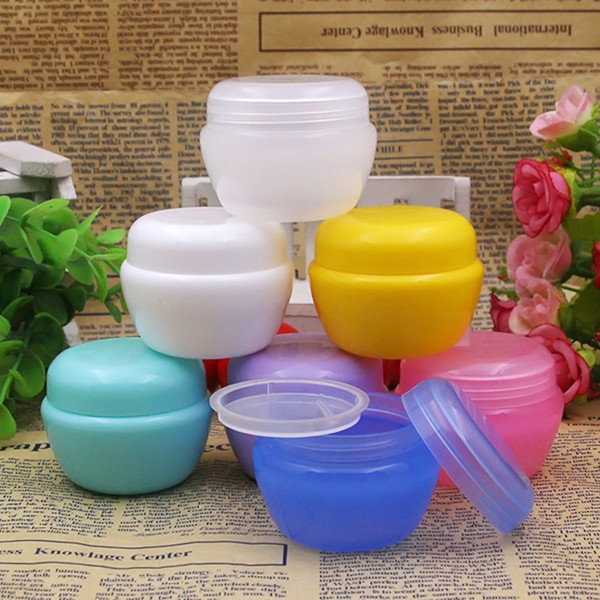 50g Plastic PP jar container with plastic lid cap,facial cream jar,Mushroom sample bottle