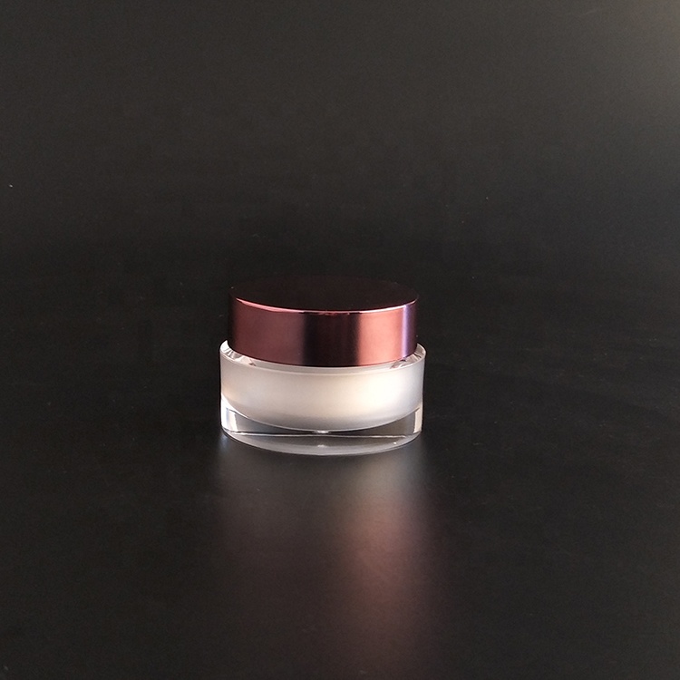 50g Spot sale square acrylic cream jar cosmetic packaging