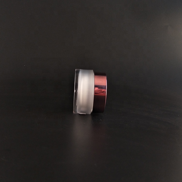 50g Spot sale square acrylic cream jar cosmetic packaging