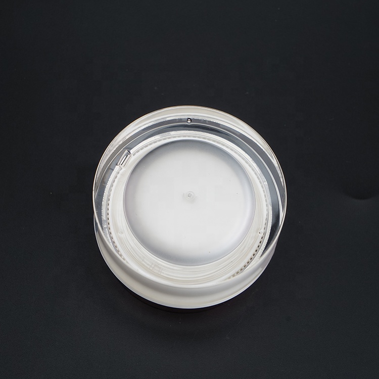 50g Spot sale square acrylic cream jar cosmetic packaging