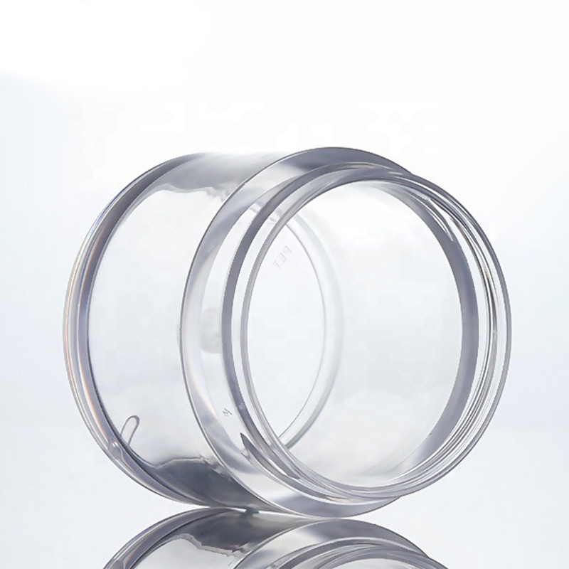 50g Thick Wall PET Empty Face Cream Jar Wholesale Customized Cosmetic Container