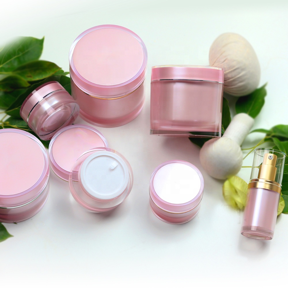 50g acrylic round jars