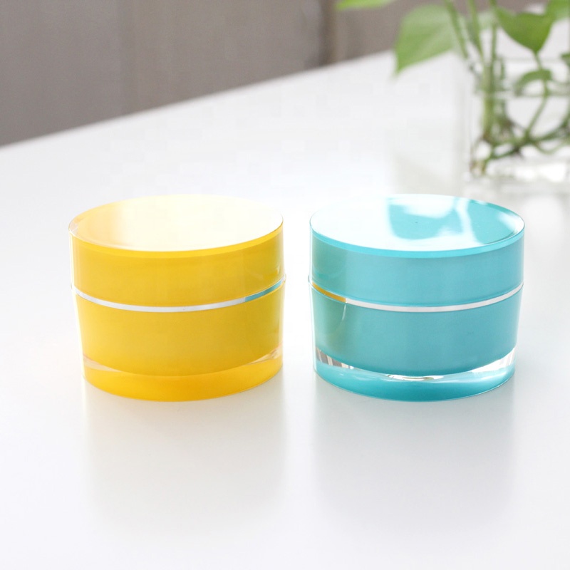 50g acrylic round jars