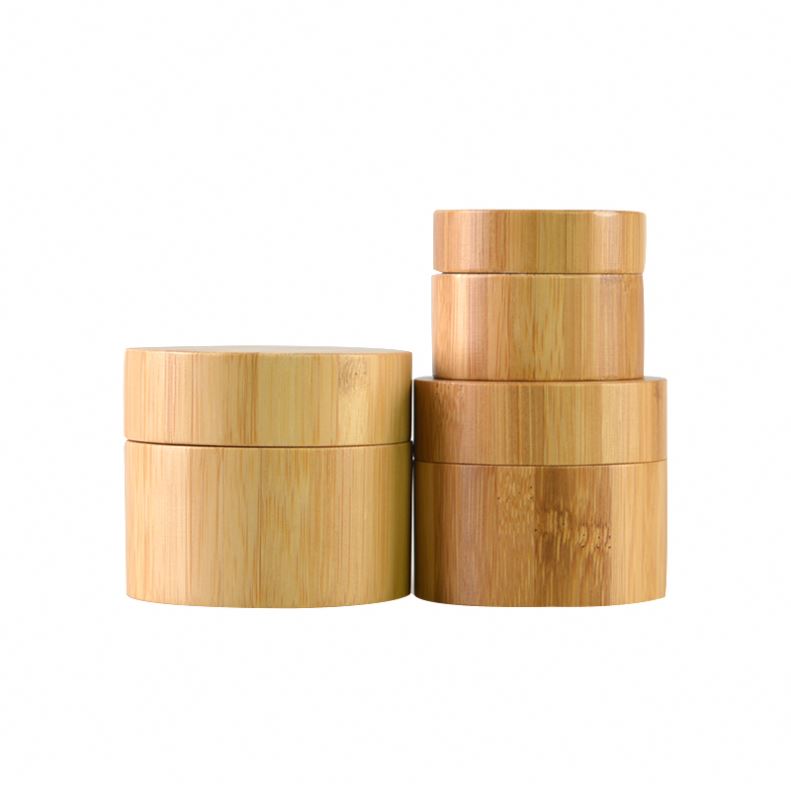 50g bamboo cosmetic cream jar cosmetic containers cream jar