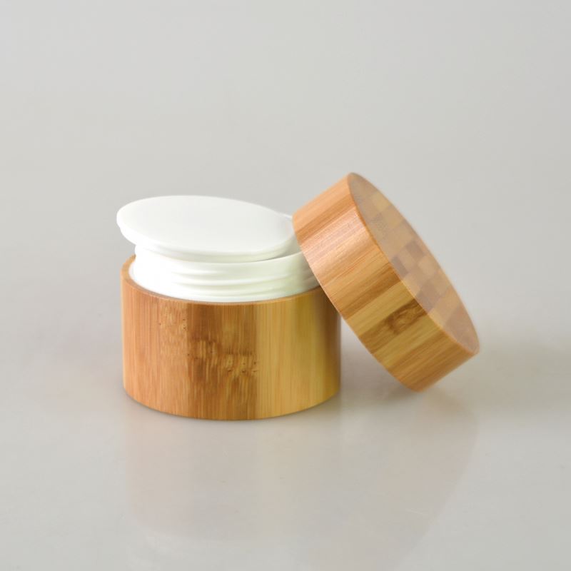 50g bamboo cosmetic cream jar cosmetic containers cream jar