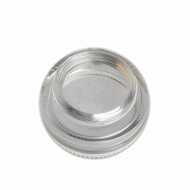 50g black bamboo lid jar with bamboo lid jar