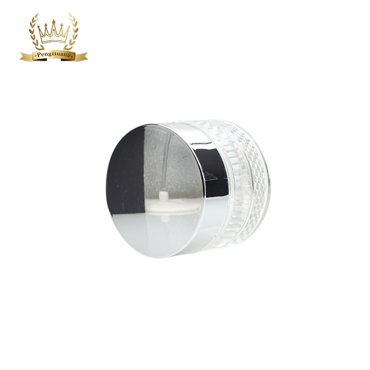 50g clear cosmetic jar with screw cap eye cream jar cosmetic containers glass