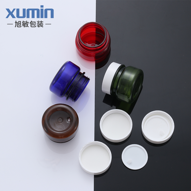 50g cosmetic jar 40ml 100ml 200ml Cosmetic Packaging plastic bottle Bottle Cosmetic set